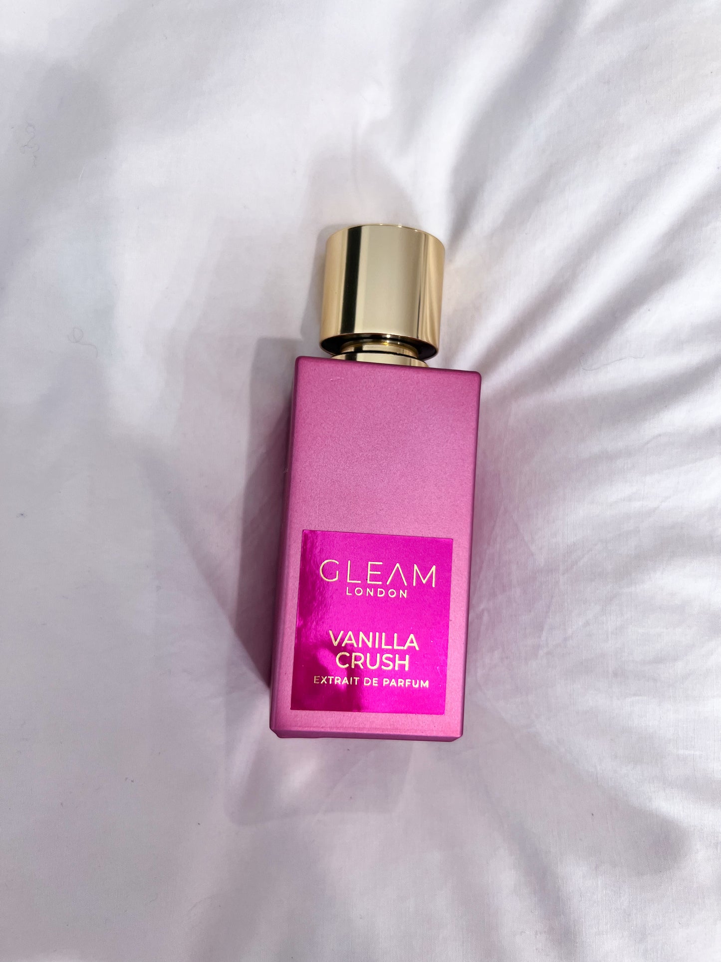 Gleam Vanilla Crush travel spray decant
