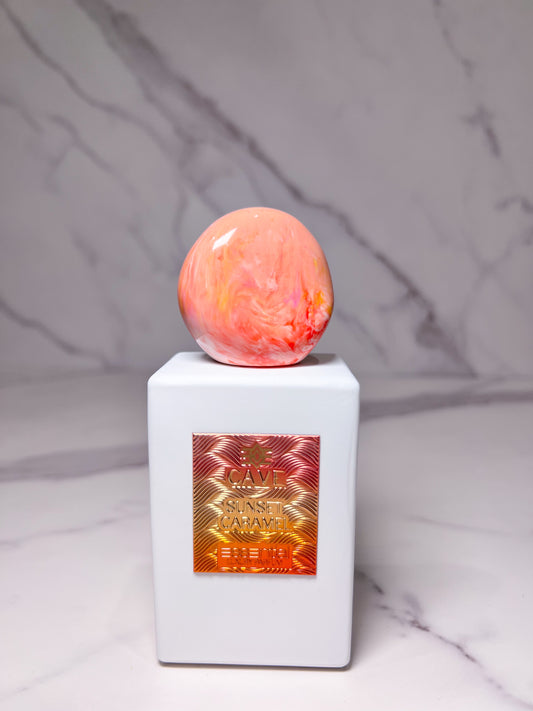 Sunset Caramel by Cave decant travel spray