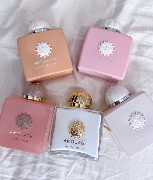 Amouage Guidance, Love Delight, & more travel spray decant